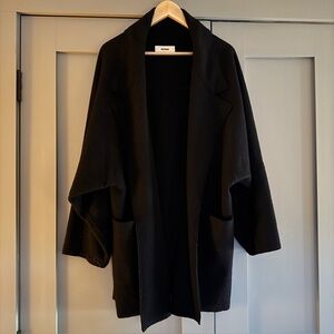 Buck Mason Felted Wool Blanket Coat, Size Small